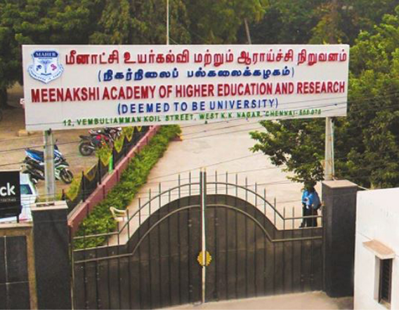 Meenakshi Academy of Higher Education and Research 