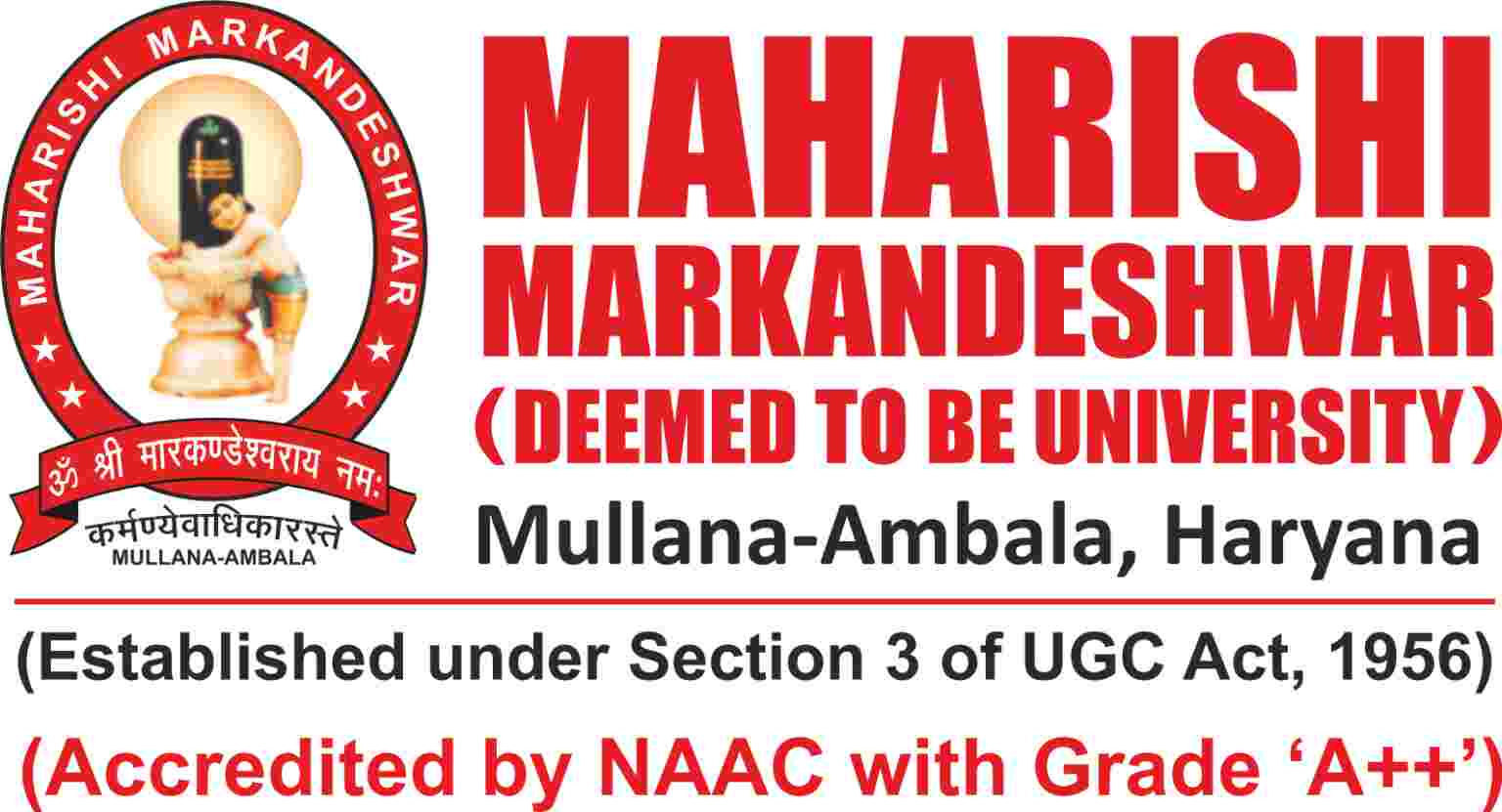 Maharishi Markandeshwar ,Online ,Ambala  (Haryana)