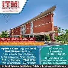 ITM (SLS) Baroda University , Vododara , Gujrat