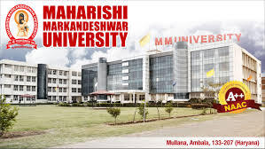 Maharishi Markandeshwar University(MMU), Ambala, Haryana