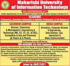 Maharishi University of Information Technology (MUIT) Lucknow