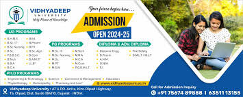 VIDHYADEEP UNIVERSITY ,( VIDUNI) OLPAD, GUJRAT